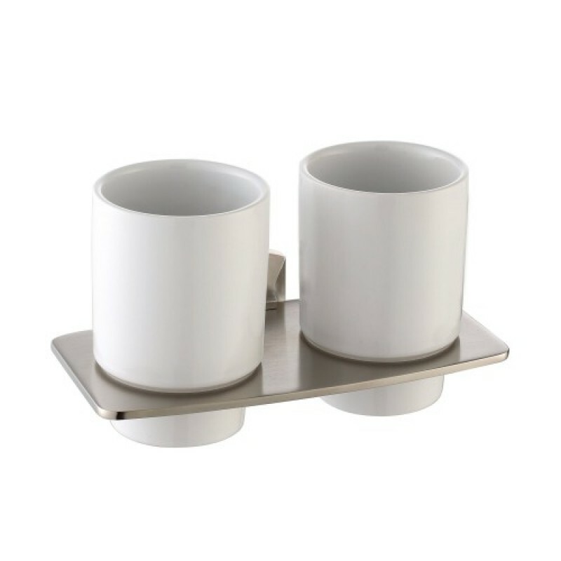 

Настінний керамічний стакан FORTIS KEA-13316BN - Нікель брашований