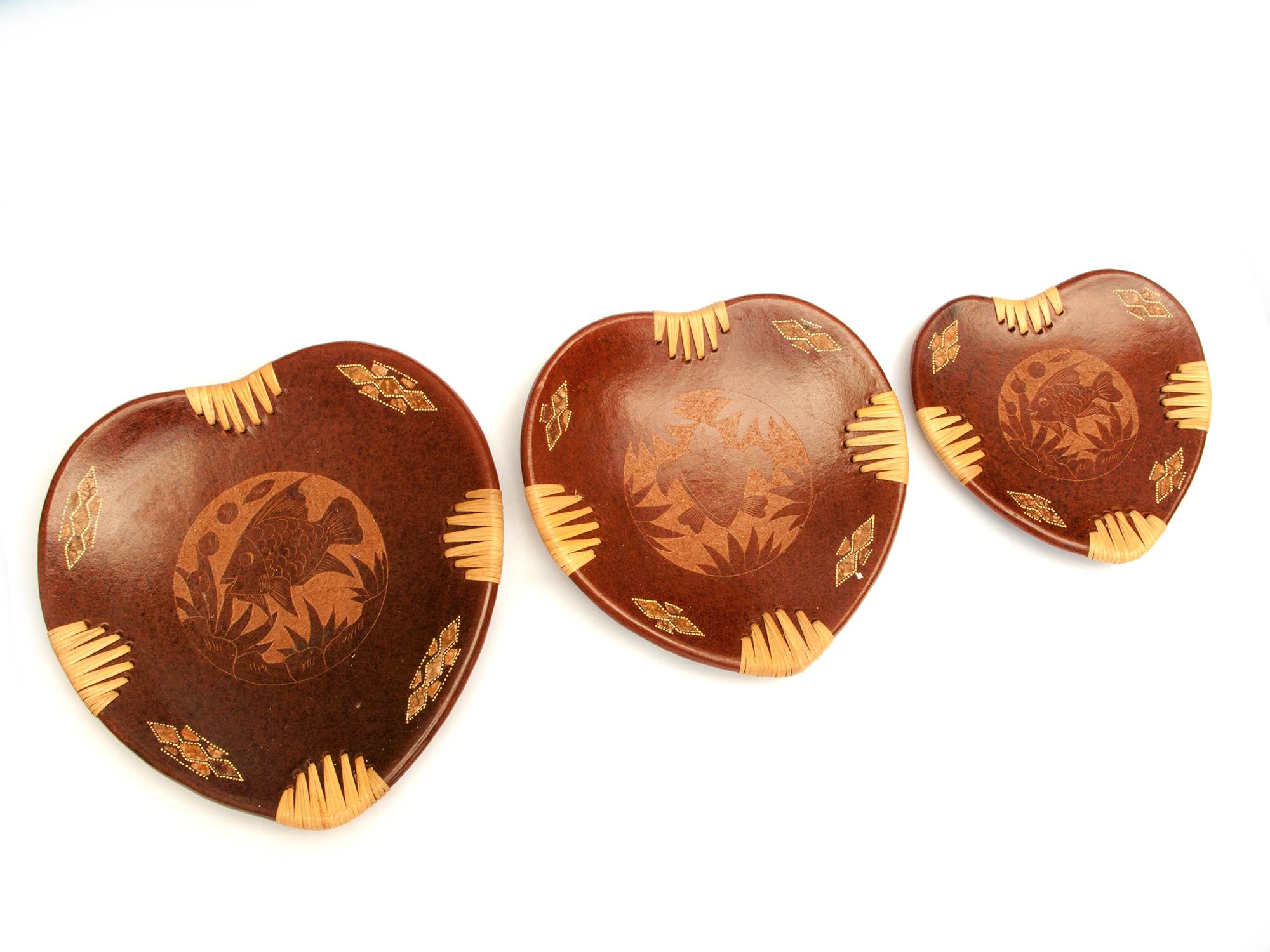 

Блюда Терракотовые "сердечки" Набор 3 Шт (30Х29Х3 См 24Х25Х3 См 19Х19Х3 См) 29428