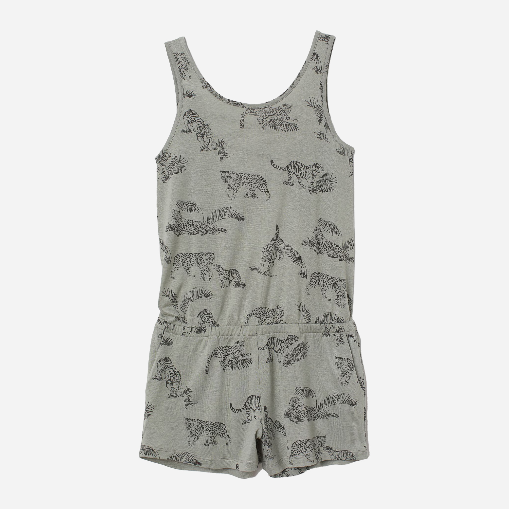 

Комбинезон H&M 1407-6990739 146 см Светло-зеленый/Принт