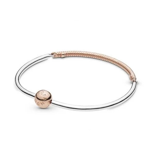 

Серебряный браслет Пандора Со Вставкой Rose 21 #588143