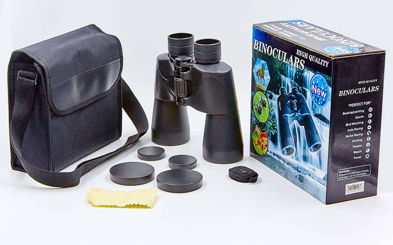 

Бинокль COMET 20х50DPSI TY-4323 /2 (пластик, стекло, PVC-чехол, черный), (AX6, 10х50)