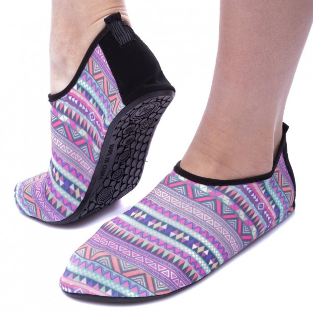 

Аквашузы Skin Shoes PL-1822 розовый-белый M(размер 36-37, 21,5-23 см) \1
