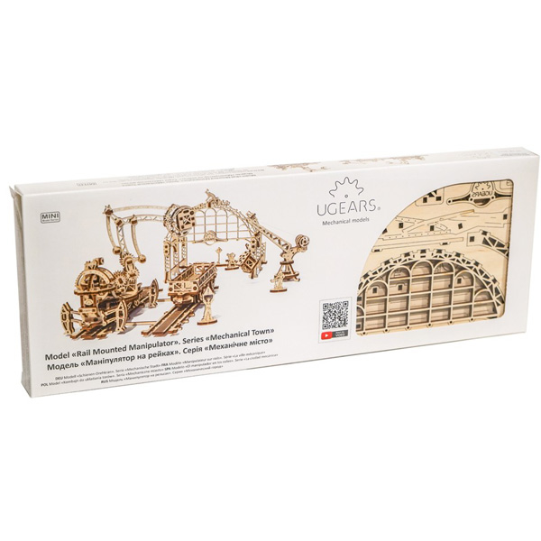 

Механические 3D пазлы UGEARS - «Манипулятор на рельсах»: