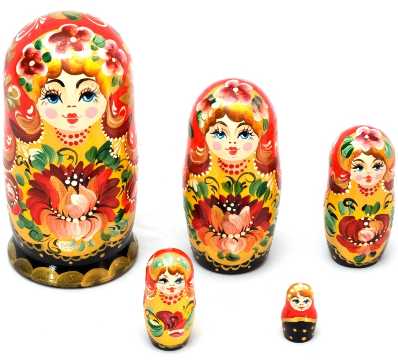 

Матрешка «Цветок» HandMade Present Ручная работа