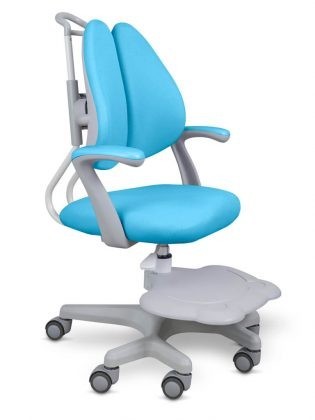 

Детское кресло ErgoKids Y-511 обивка голубая однотонная Y-511 BL