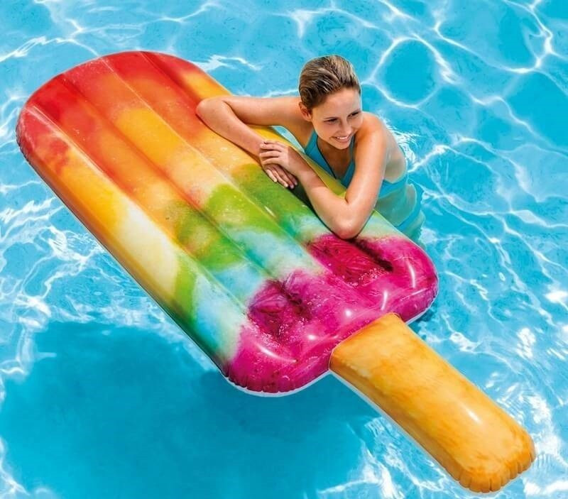 

Надувной плотик Intex 58766 Мороженое 191*76 см