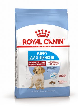 

Корм для щенков среднего размера MEDIUM PUPPY Royal Canin 15 кг (30031501)