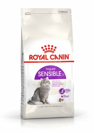 

Корм для кошек с чувствительной системой пищеварения SENSIBLE Royal Canin 2 кг (2521020)