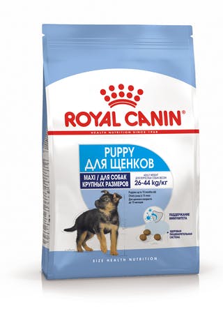 

Корм для щенков крупных пород MAXI PUPPY Royal Canin 15 кг