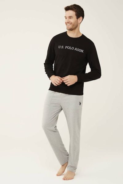 

Футболка мужская 18468 U.S. Polo ASSN черная 2XL