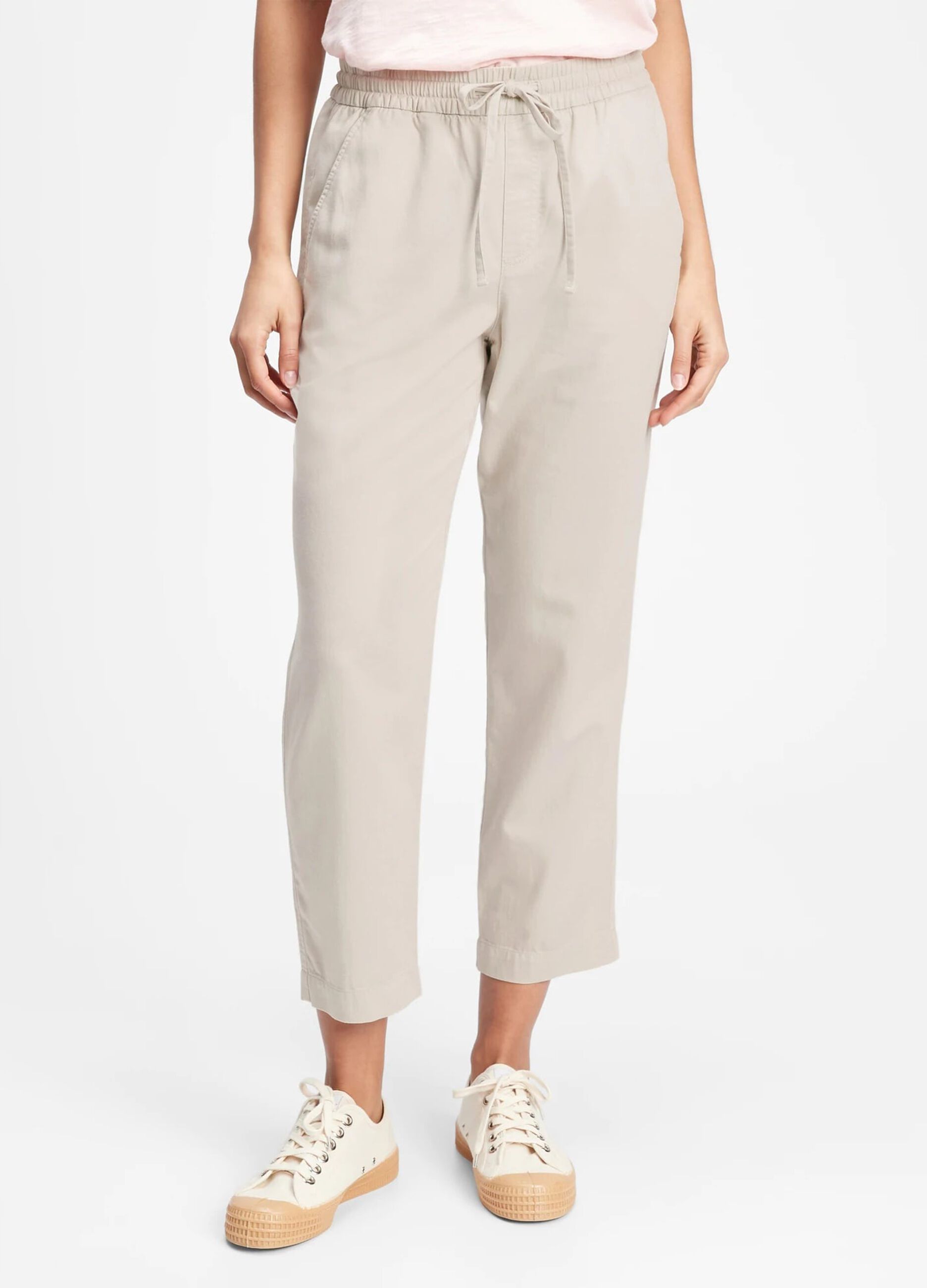 

Женские хлопковые штаны GAP 1159758662 (Серый, XL)