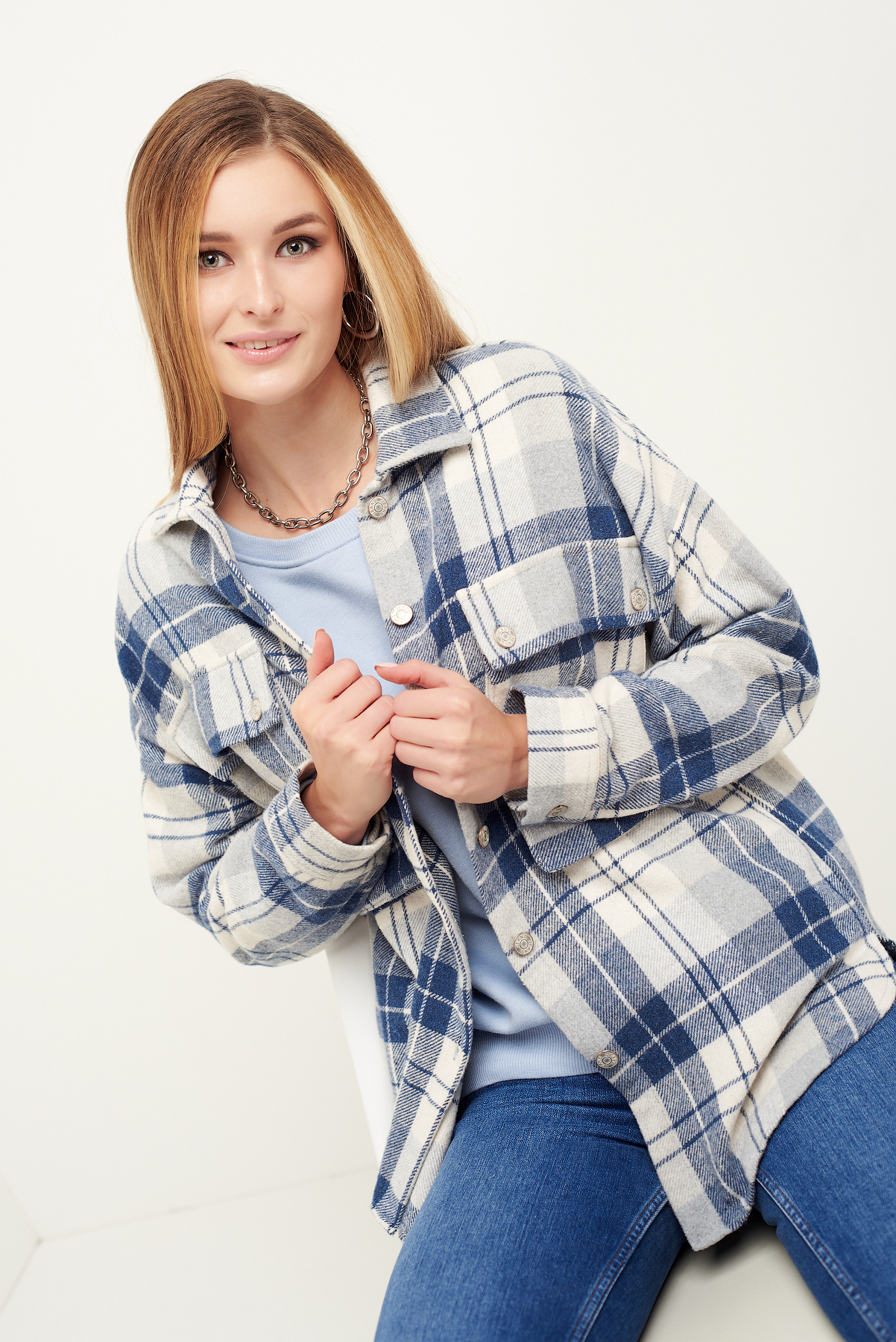 

Куртка Noa Noa 8174  Синій, Куртка Noa Noa 8174 38 Синій