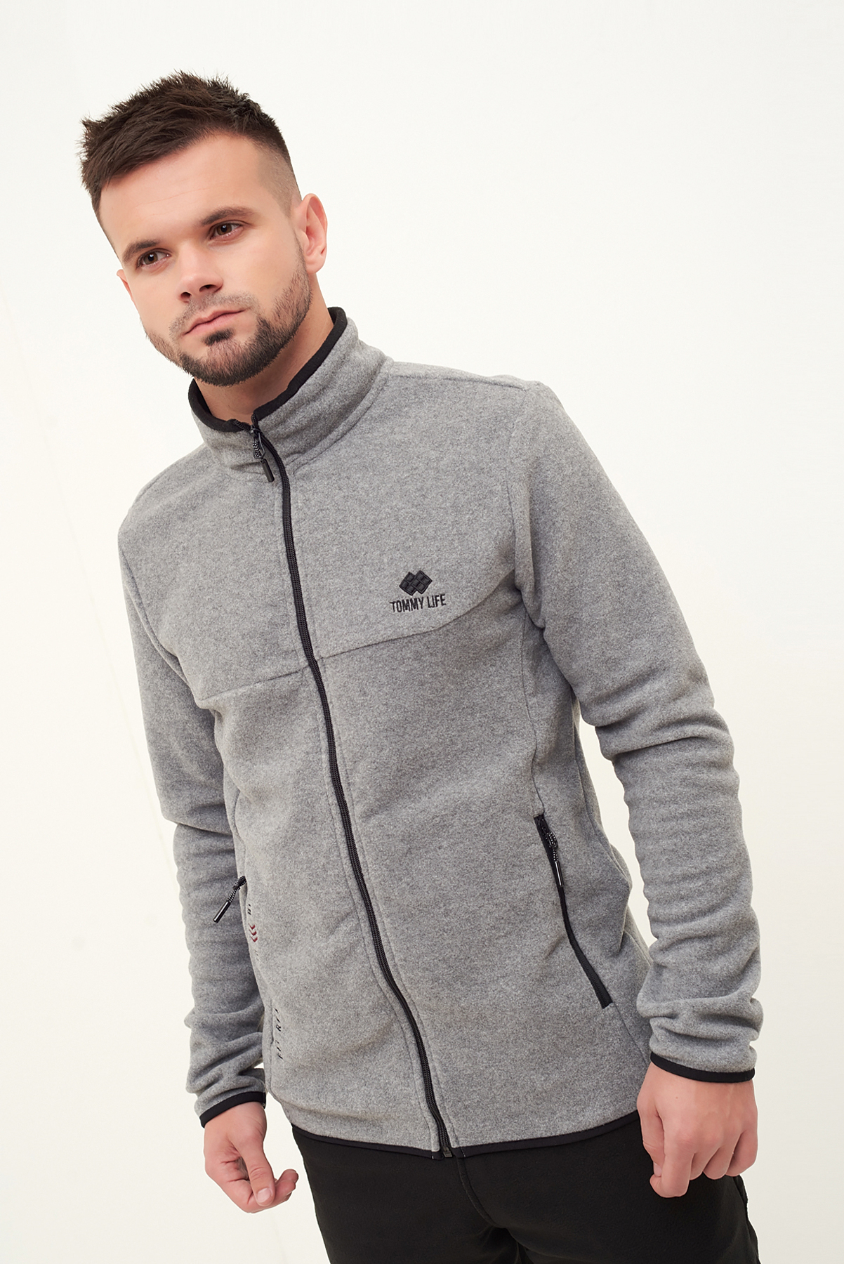 

Кофта Tommy life 87992 S Сірий