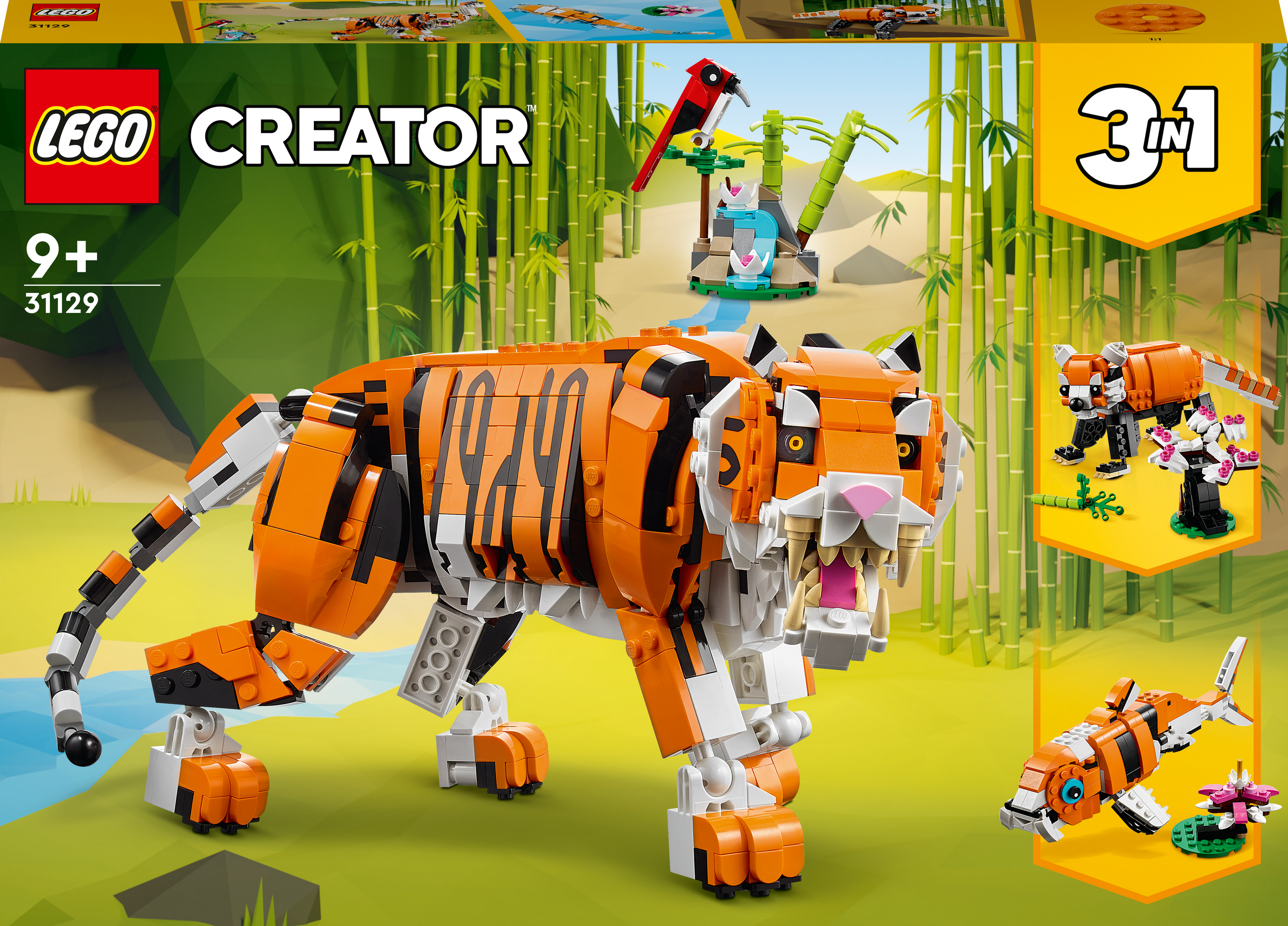 

Конструктор LEGO Creator Величественный тигр 755 деталей (31129)