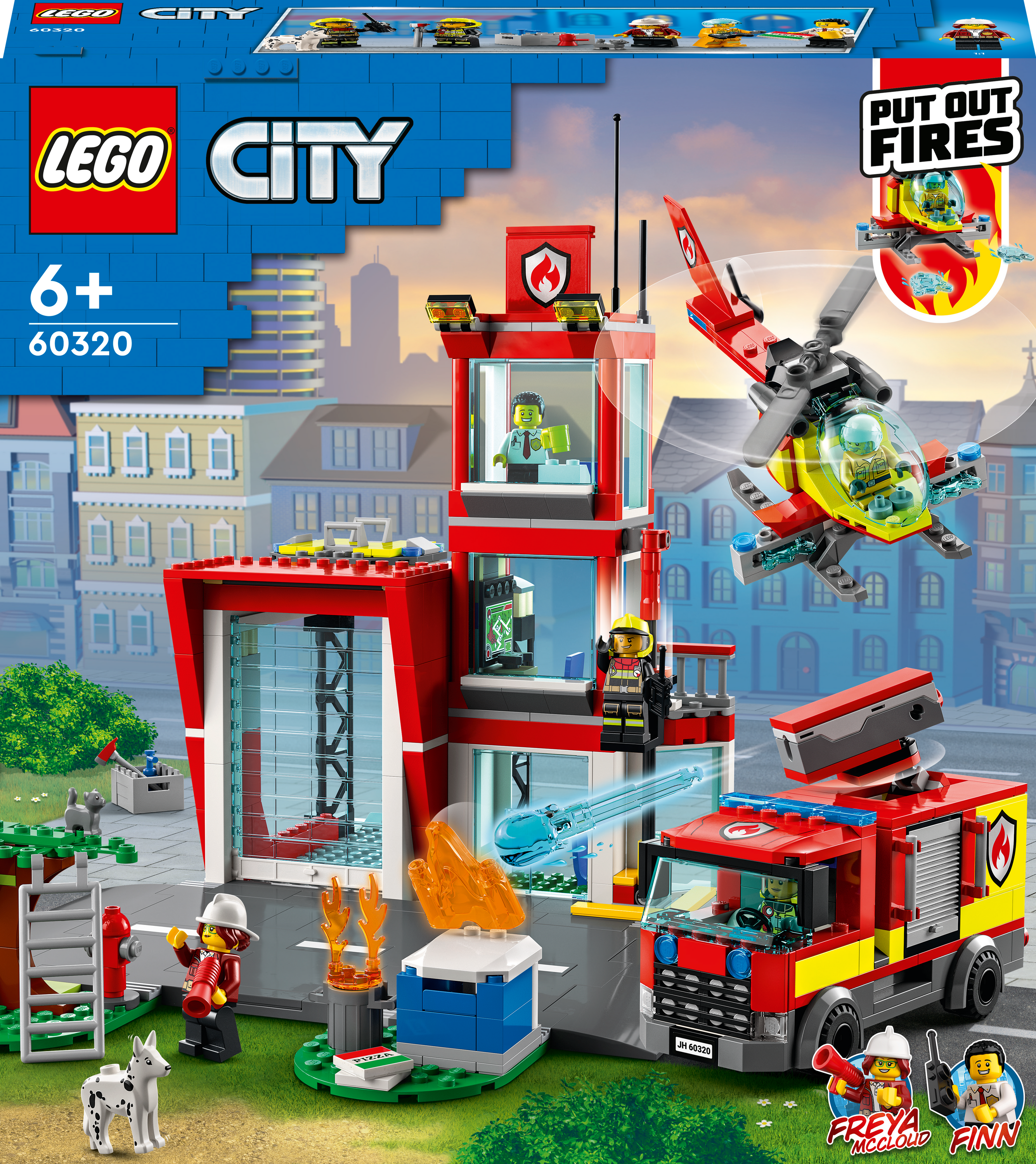 

Конструктор LEGO City Пожарное депо 540 деталей (60320)