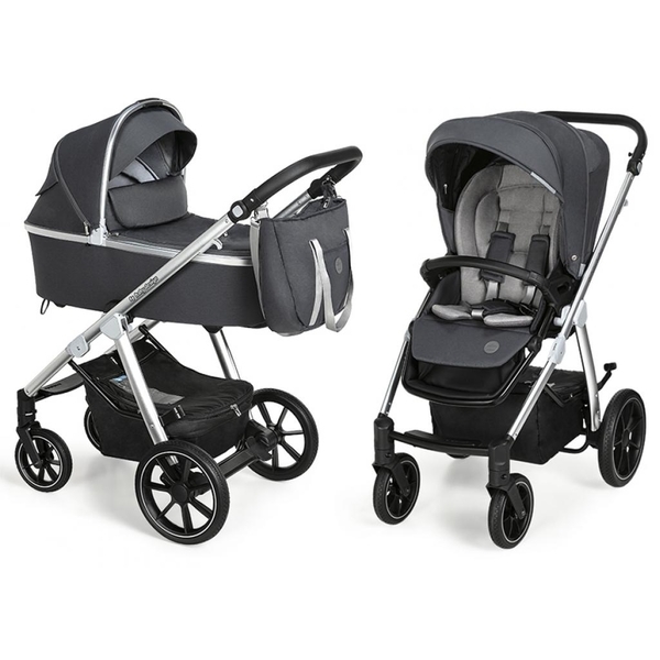 

Универсальная коляска 2в1 Baby Design Bueno 217 Graphite