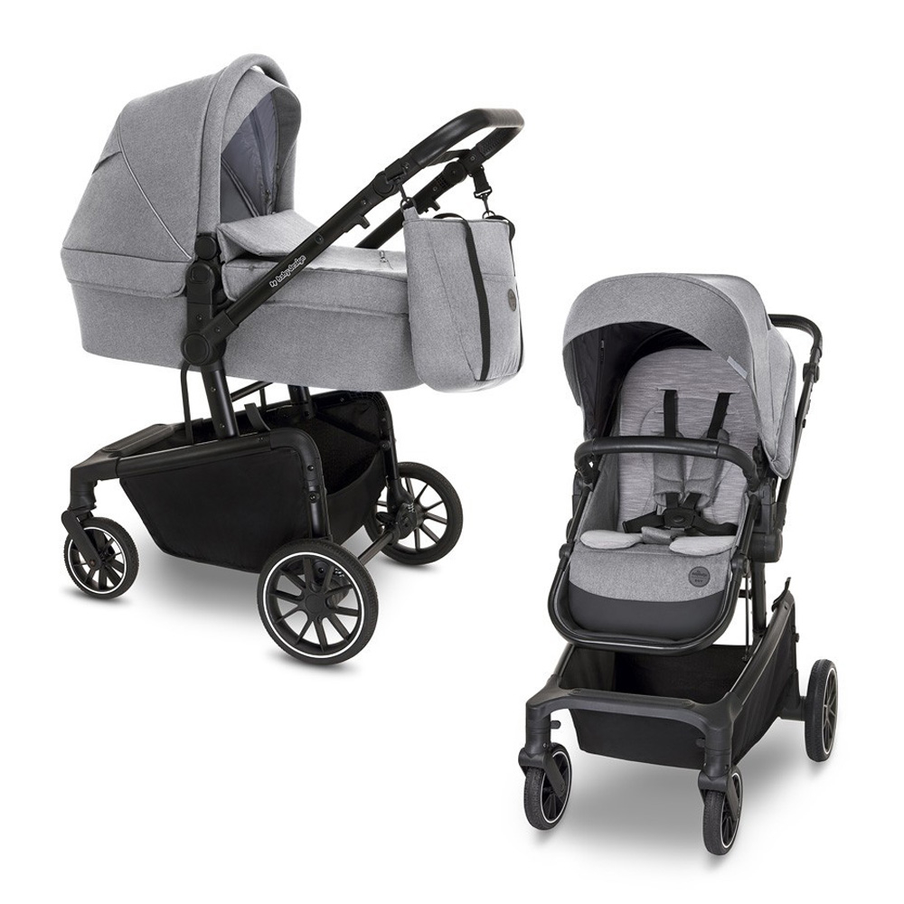

Универсальная коляска 2в1 Baby Design ZOY 07 Gray