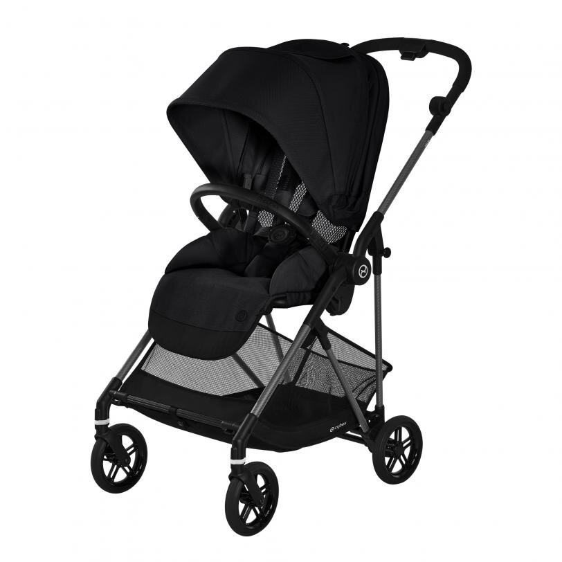 

Прогулочная коляска Cybex Melio Carbon Deep Black