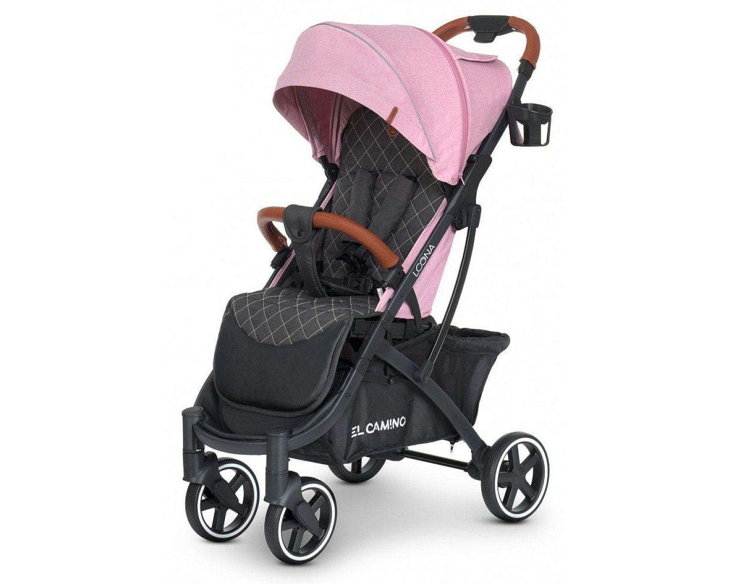 

Прогулочная коляска El Camino Loona ME 1090L pink