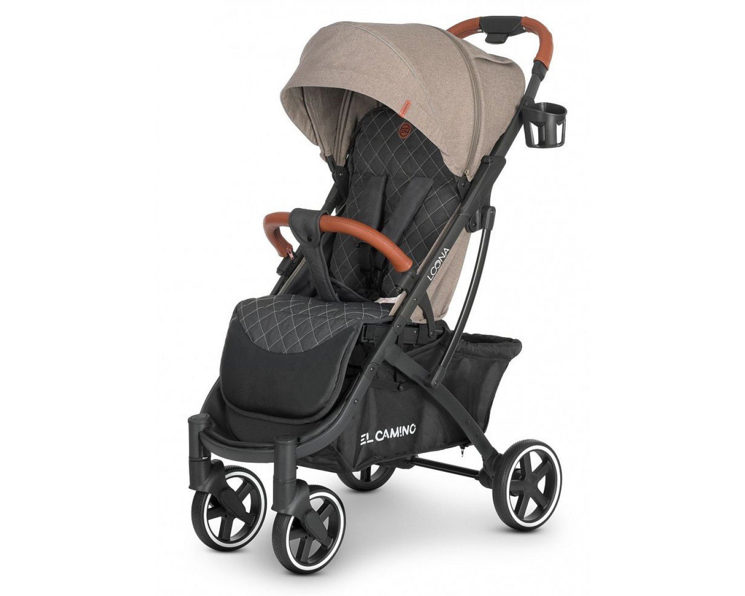

Прогулочная коляска El Camino Loona ME 1090L beige