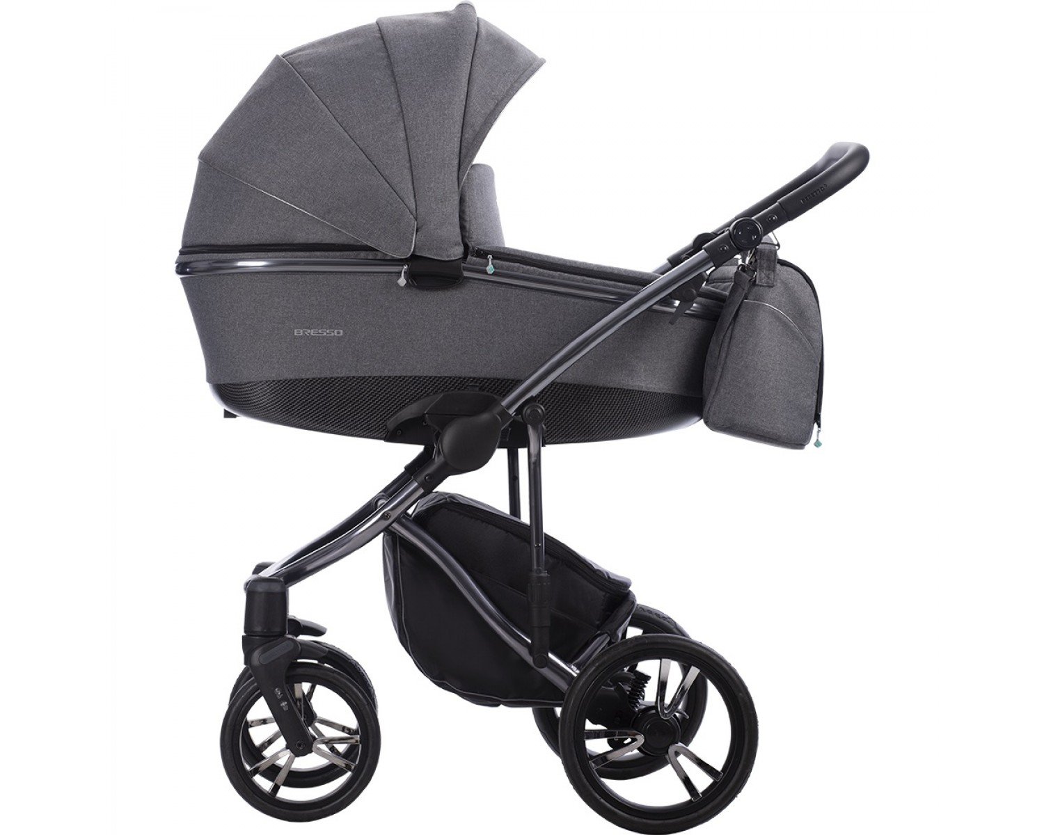 

Универсальная коляска 2в1 Bebetto Bresso Premium Dark 05