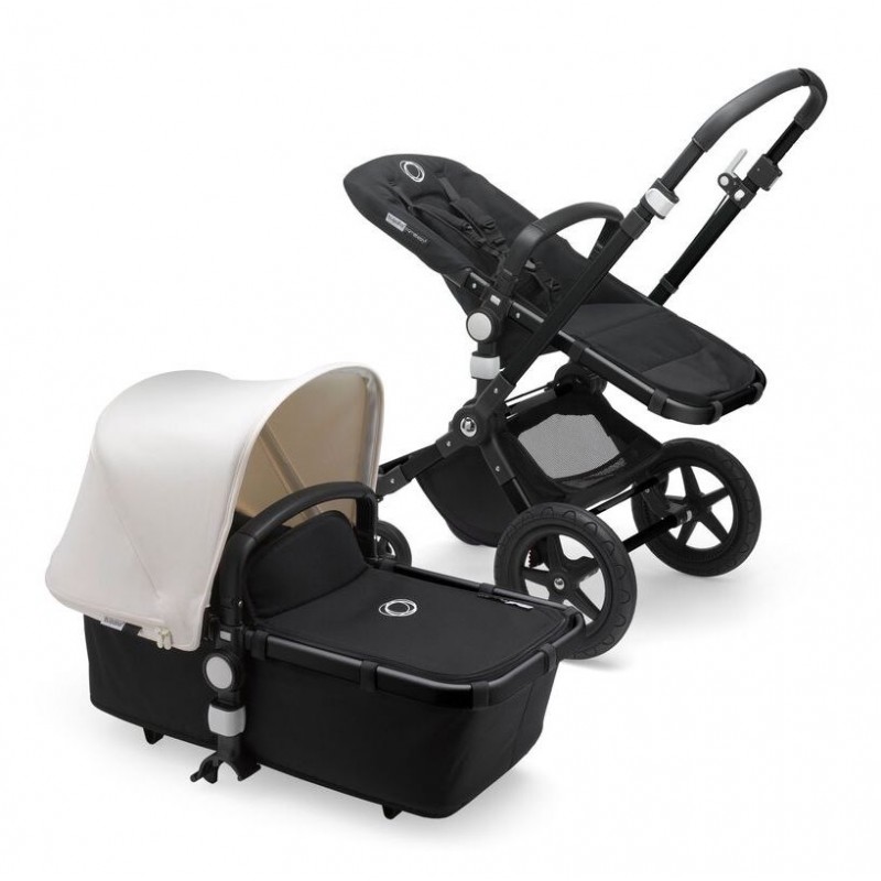 

Универсальная коляска 2в1 Bugaboo Cameleon3 Plus Black/Black-Fresh White