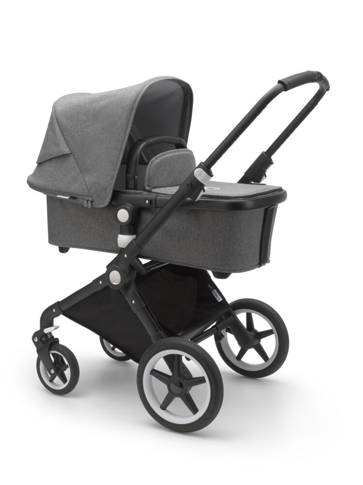 

Универсальная коляска 2в1 Bugaboo Lynx Black/Grey Melange