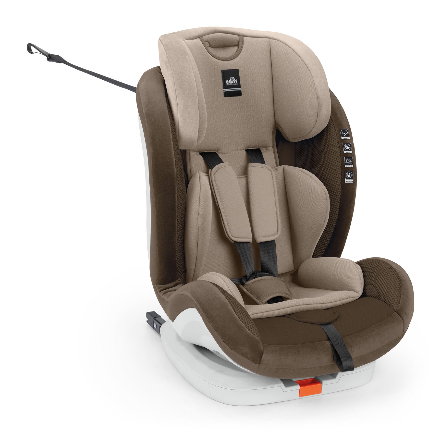 

Автокресло Cam Calibro Isofix коричневый S164/T151