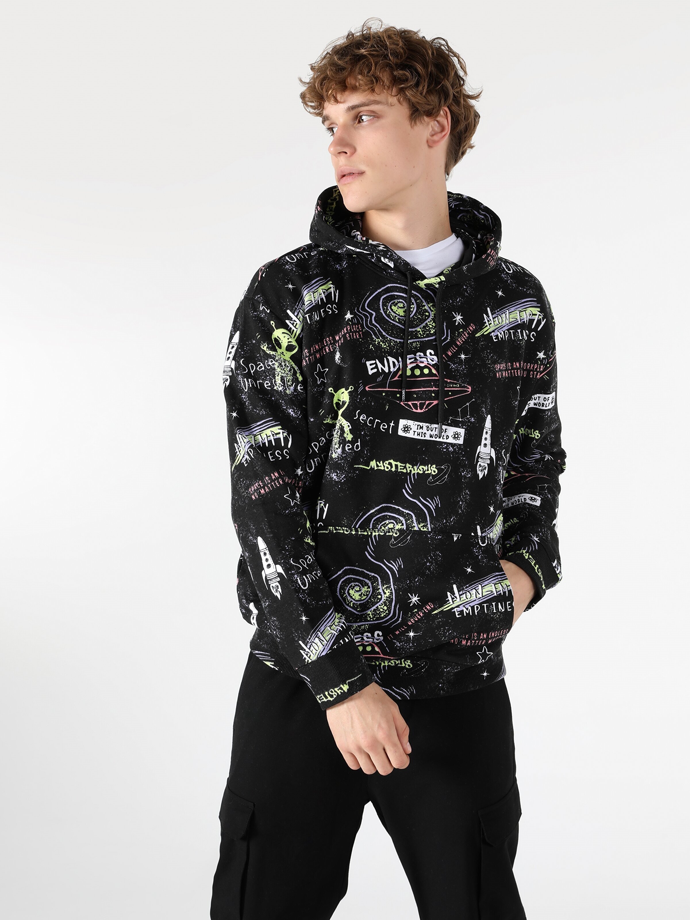 

Худи Colin' CL1055964BLK  Black, Худи Colin's CL1055964BLK S Black