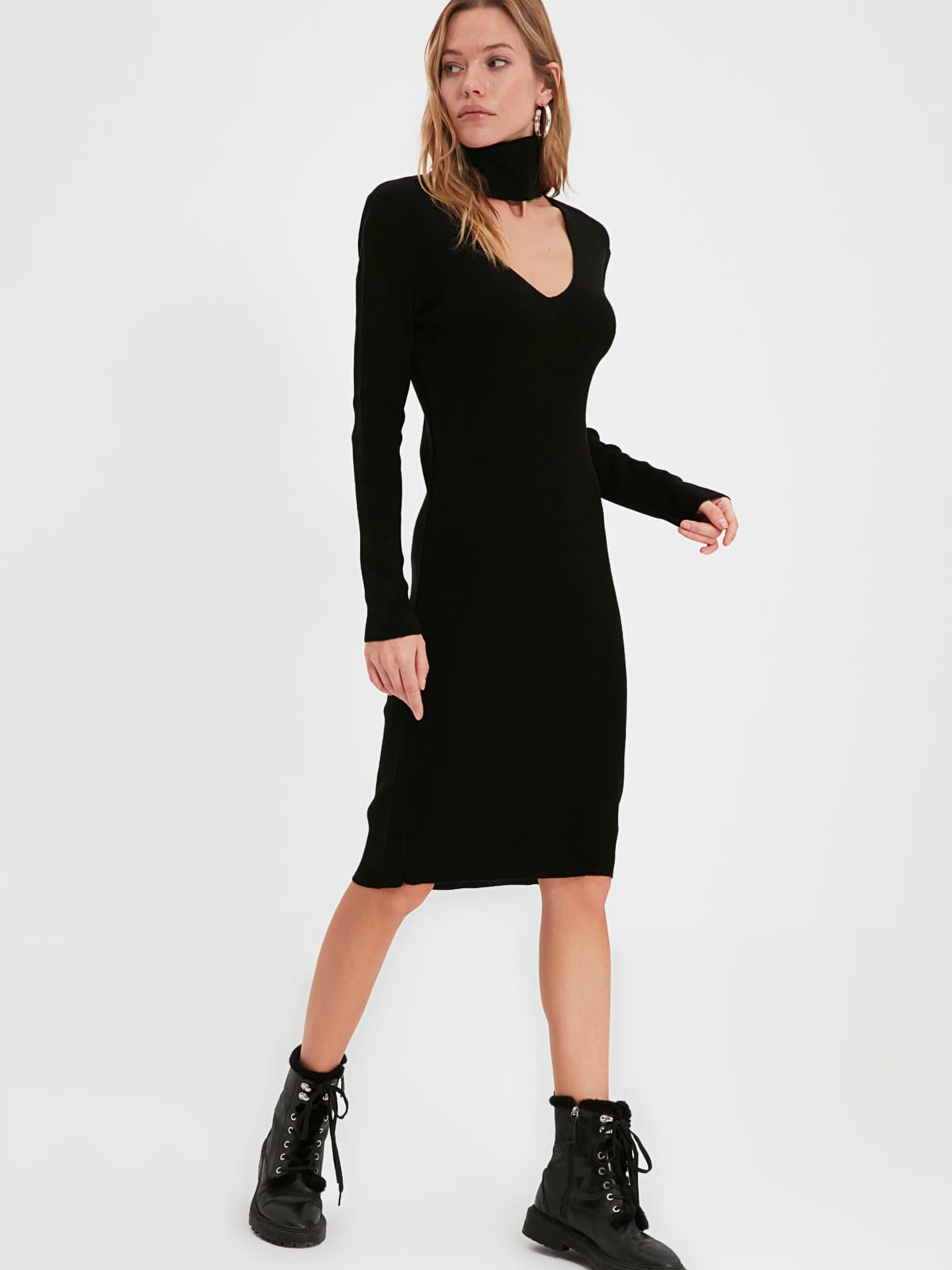 

Платье Trendyol TWOAW22EL1891  Black, Платье Trendyol TWOAW22EL1891 M Black