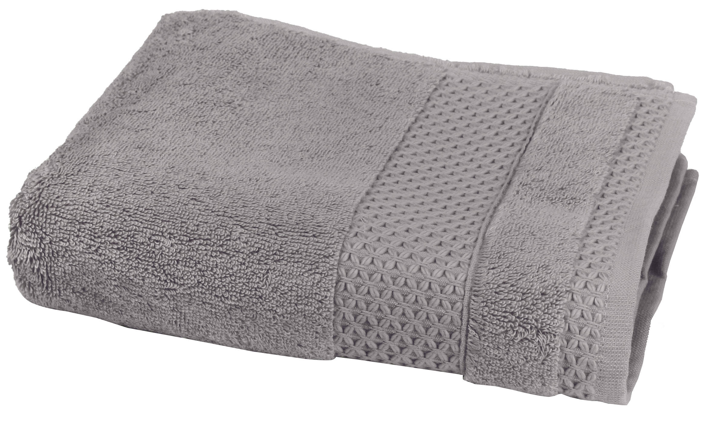 

Махровое полотенце Luxury Linens Alligator 650 GR 50х100 Grey