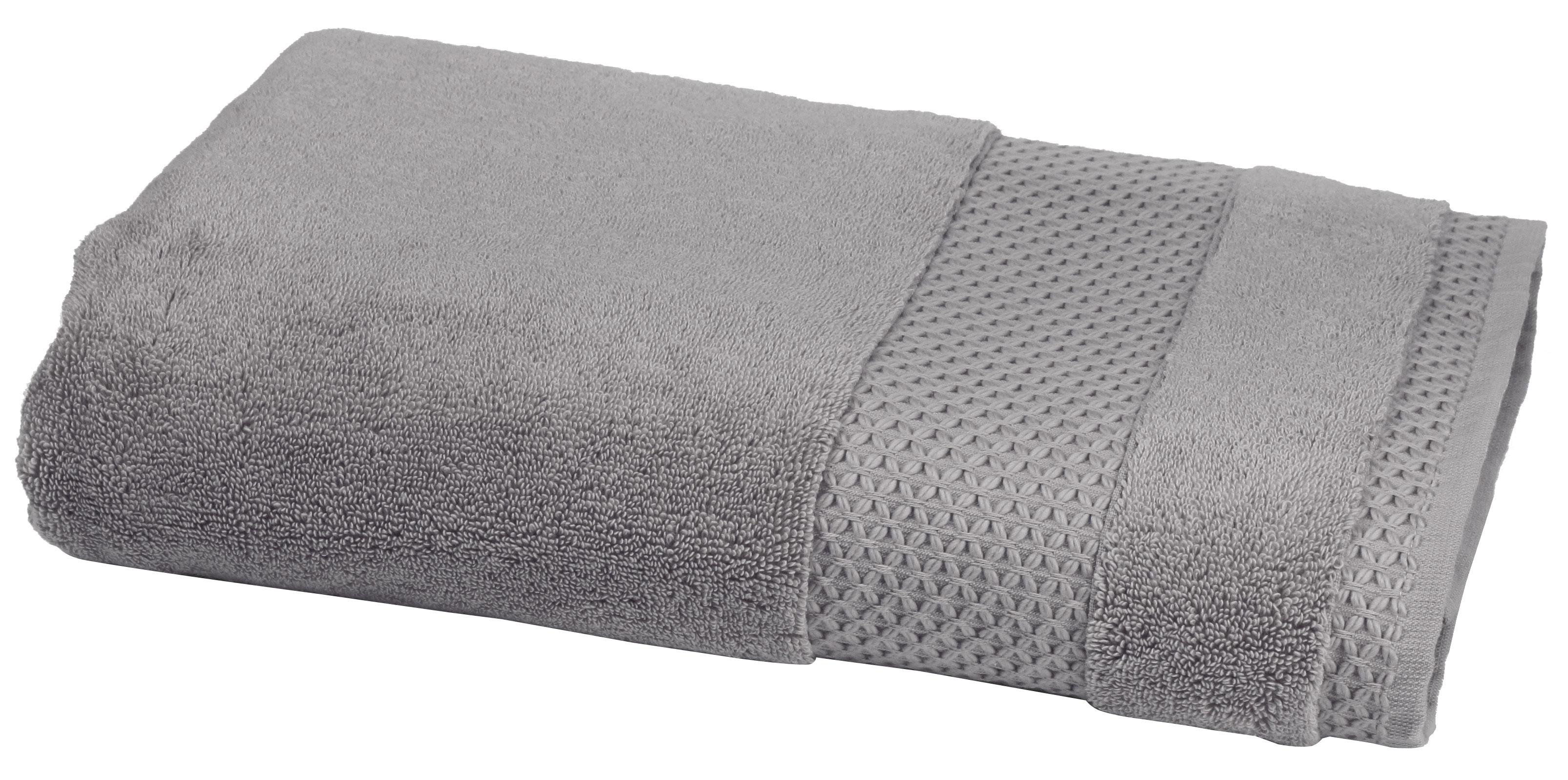 

Махровое полотенце Luxury Linens Alligator 650 GR 70х140 Grey