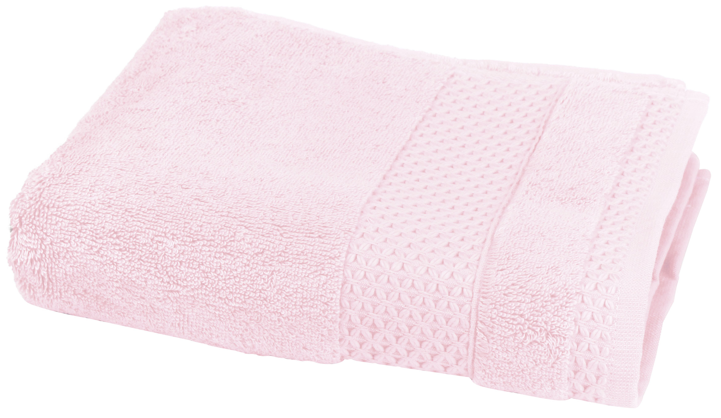 

Махровое полотенце Luxury Linens Alligator 650 GR 50х100 Pink
