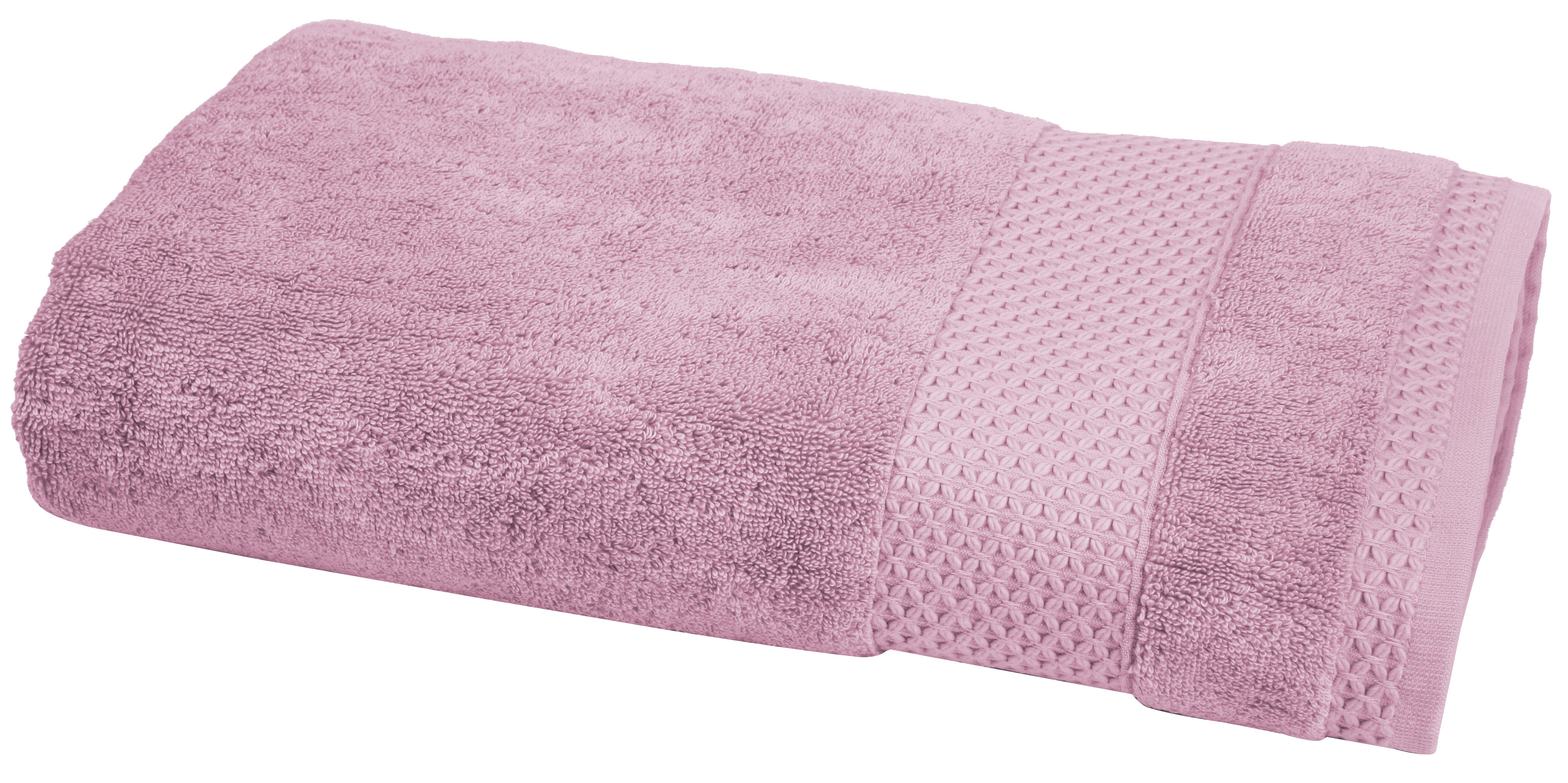 

Махровое полотенце Luxury Linens Alligator 650 GR 100х150 Rosa