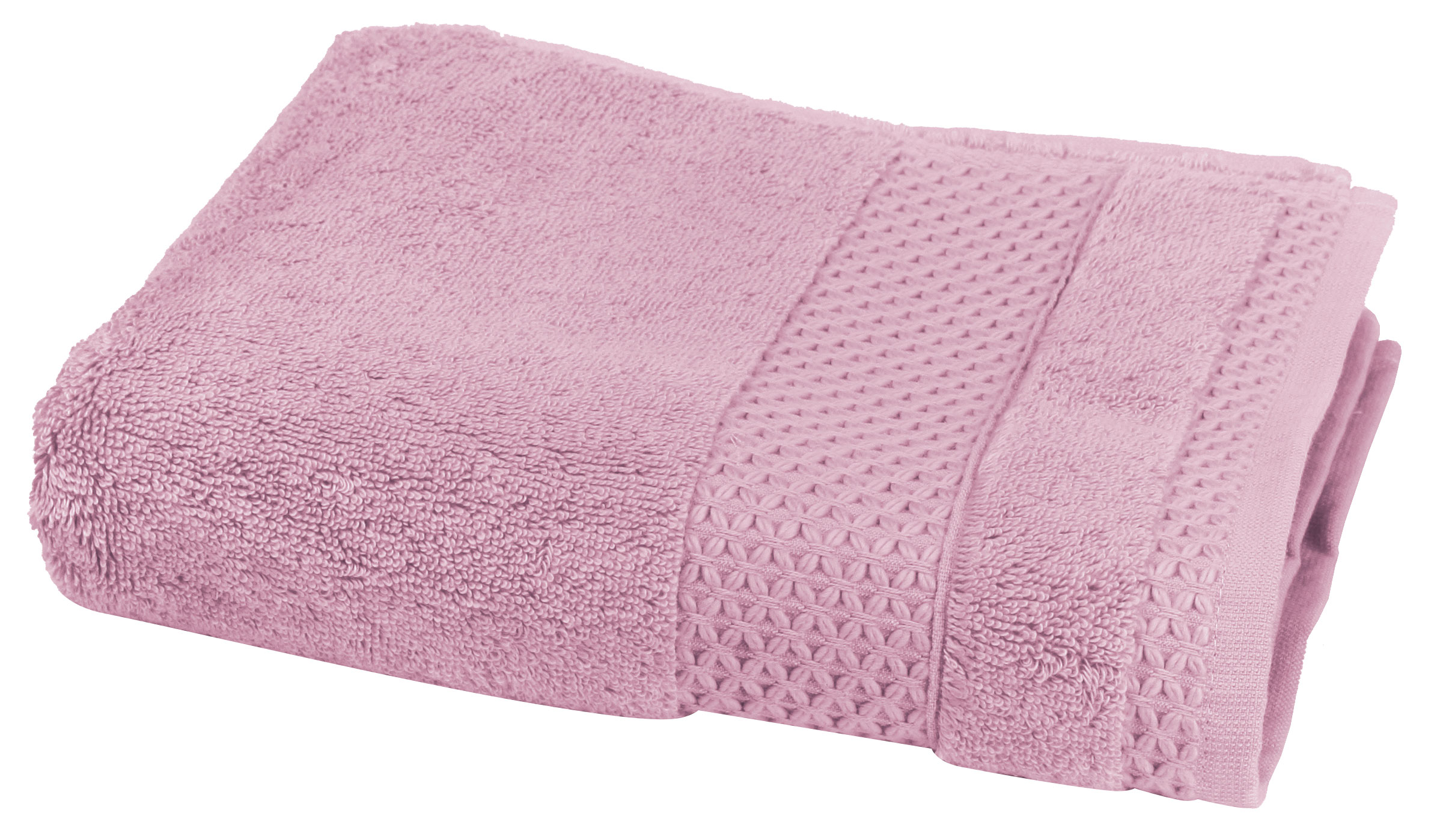 

Махровое полотенце Luxury Linens Alligator 650 GR 50х100 Rosa