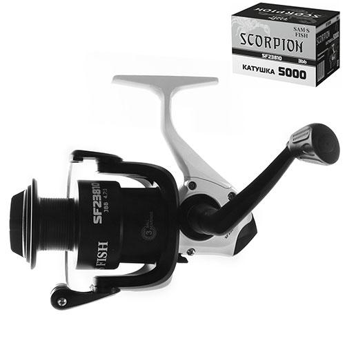 

Катушка рыболовная Scorpion 5000 3bb пластиковая шпуля