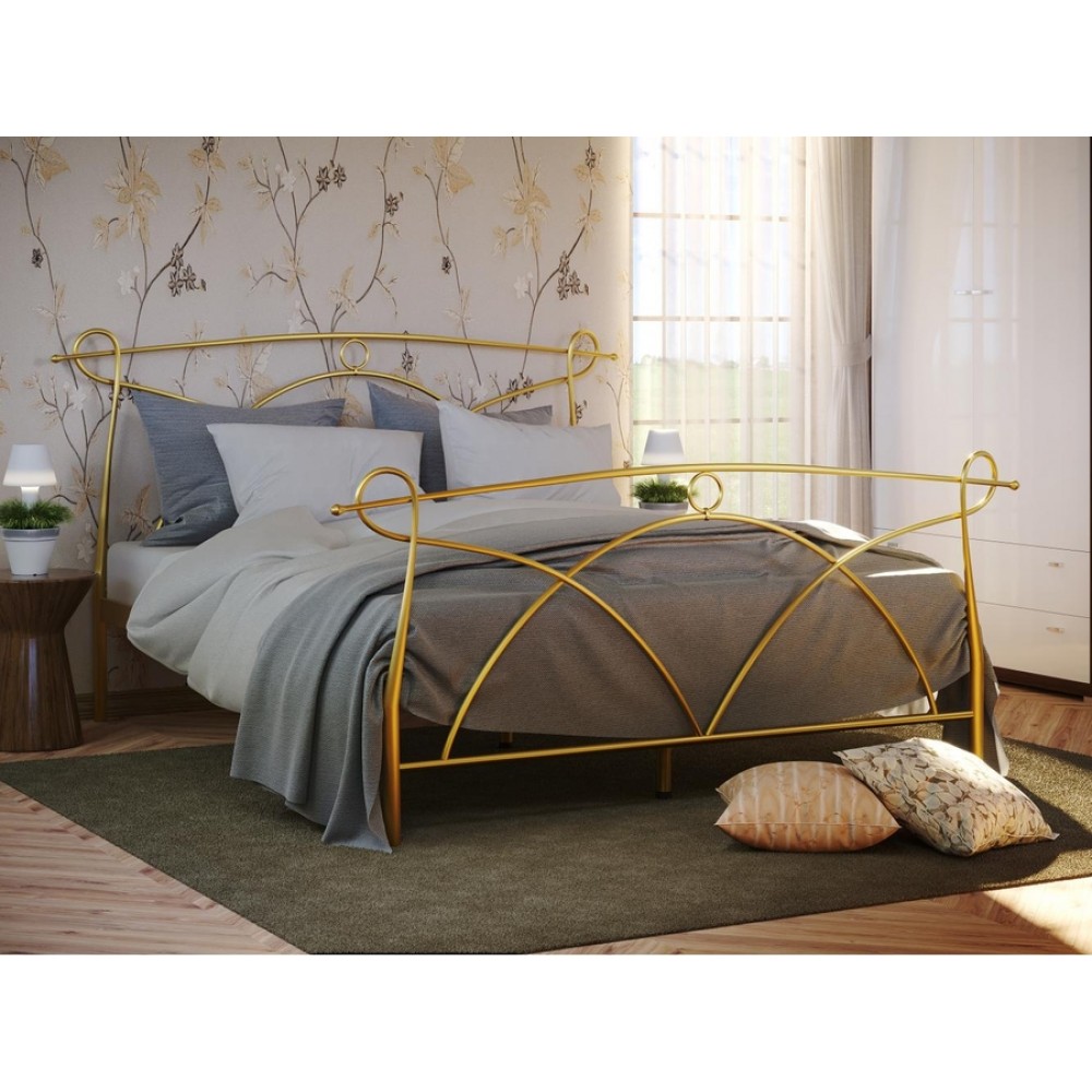 

Кровать Florence-2 Prestige Метакам Золото 140х190