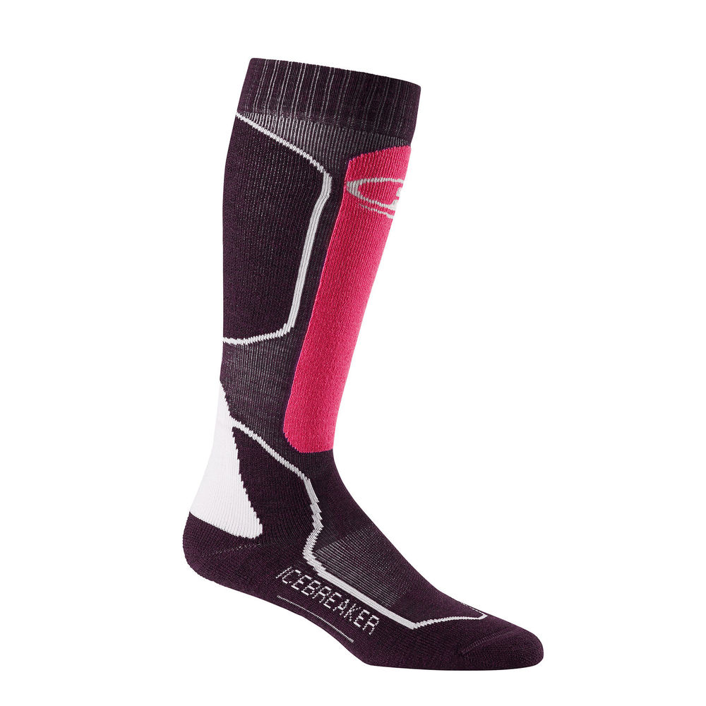 

Носки Icebreaker Ski + Medium OTC WMN bordeaux hthr/shocking/white  (38-40) (IBN 721 502, Носки Icebreaker Ski + Medium OTC WMN bordeaux hthr/shocking/white M (38-40) (IBN 721 502 M)