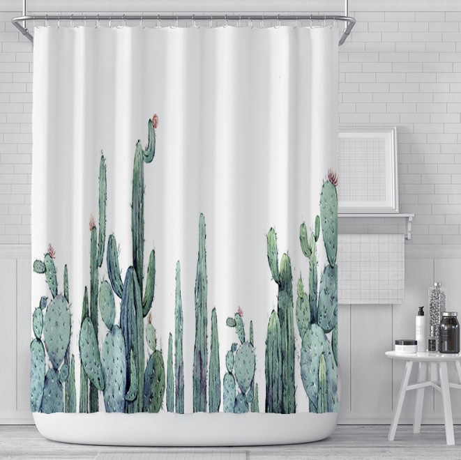 

Шторка для ванной и душа Thickets of cactuses 180х180 см (21194)