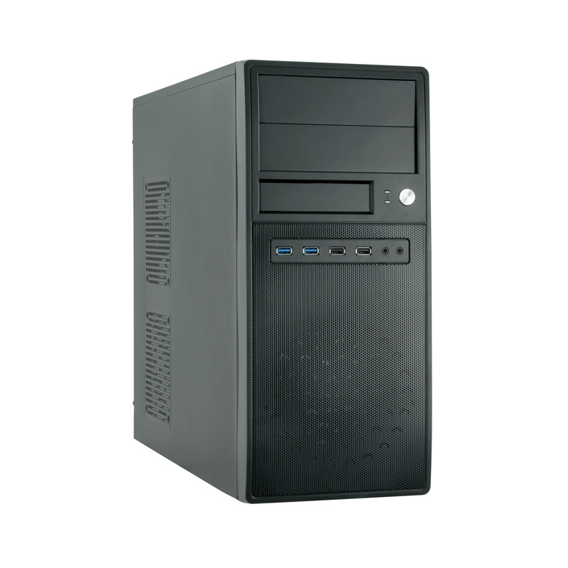 

Корпус Chieftec Mesh CG-04B-OP Miditower Black, без БП, Micro ATX / ATX, 2 x 3.5 mm, USB2.0 x 2, USB