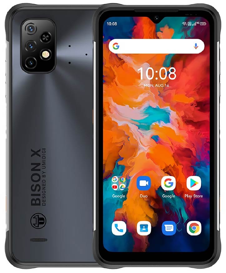 

Мобильный телефон Umidigi Bison X10 4/64Gb Black