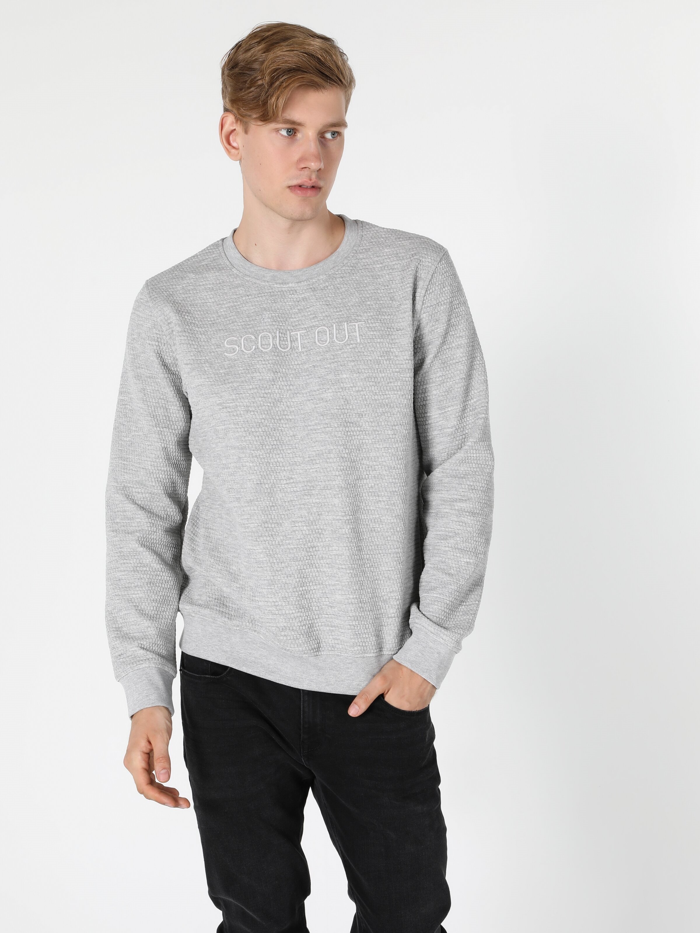 

Свитшот Colin' CL1046287MGA  Gray, Свитшот Colin's CL1046287MGA S Gray