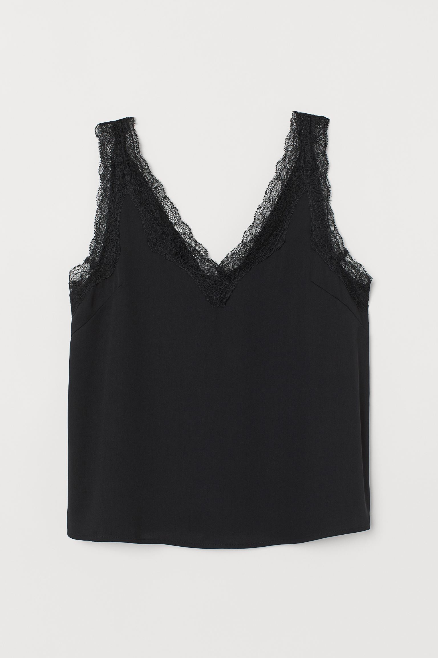 

Майка H&M  черный 1712773602, Майка H&M 38 черный 1712773602