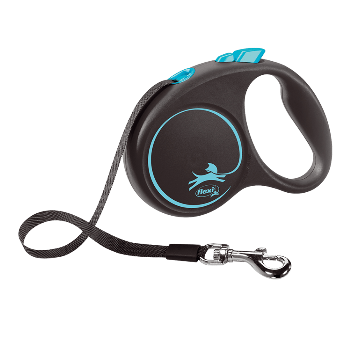 

Повідець-рулетка Flexi Black Design стрічка (синя) Mr.Shoopy 8172 S