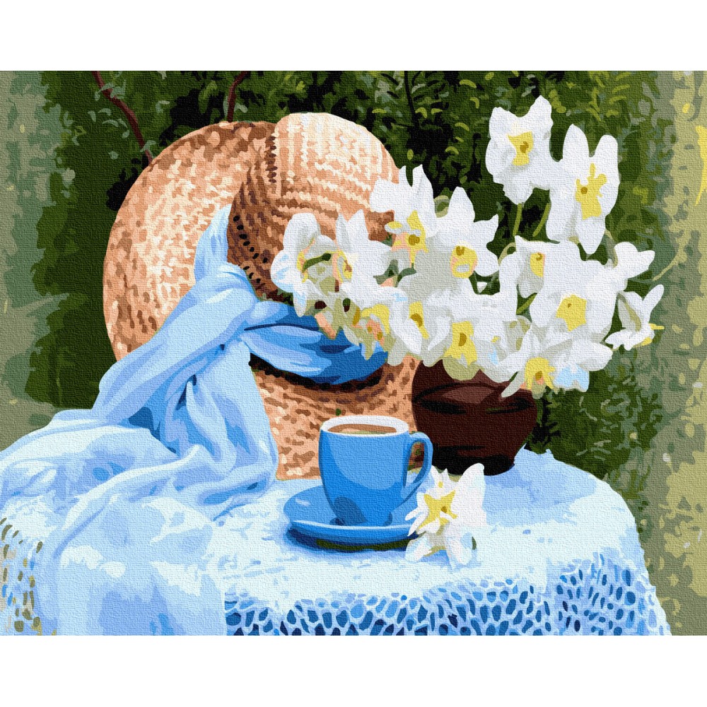 

Картина по номерам "Весенние нарцисы", в термопакете 40*50см Brushme GX34429