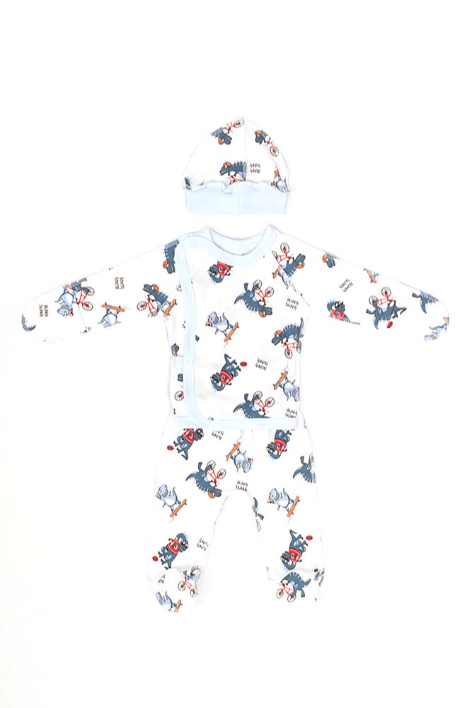 

Костюм яслі на хлопчика TiMi 56 блакитний (SKT000553092)