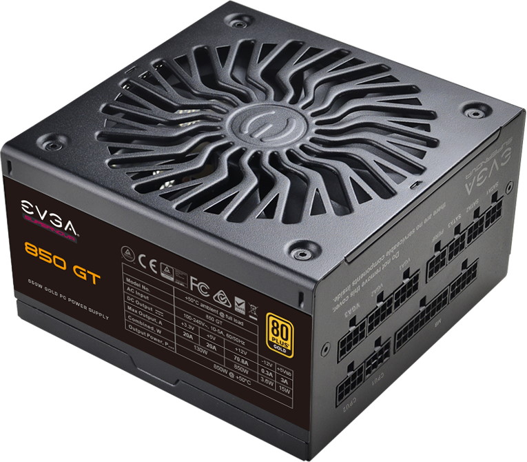 

Блок питания EVGA SuperNOVA 850 GT Zasilacz do komputera - 850 wat - 135 mm - 80 Plus 80+ Gold