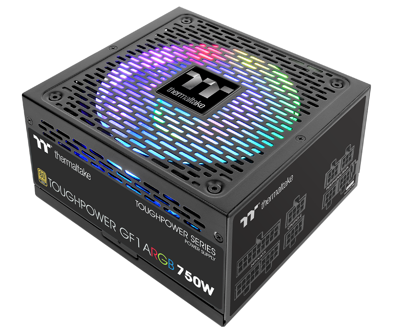 

Блок питания Thermaltake Toughpower GF1 ARGB 850W (PS-TPD-0850F3FAGE-1)