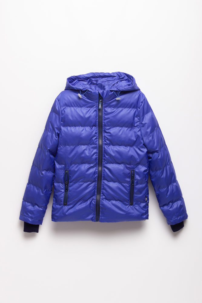 

Куртка коротка для хлопчика DSKIDS 140 синій (Пейтон)