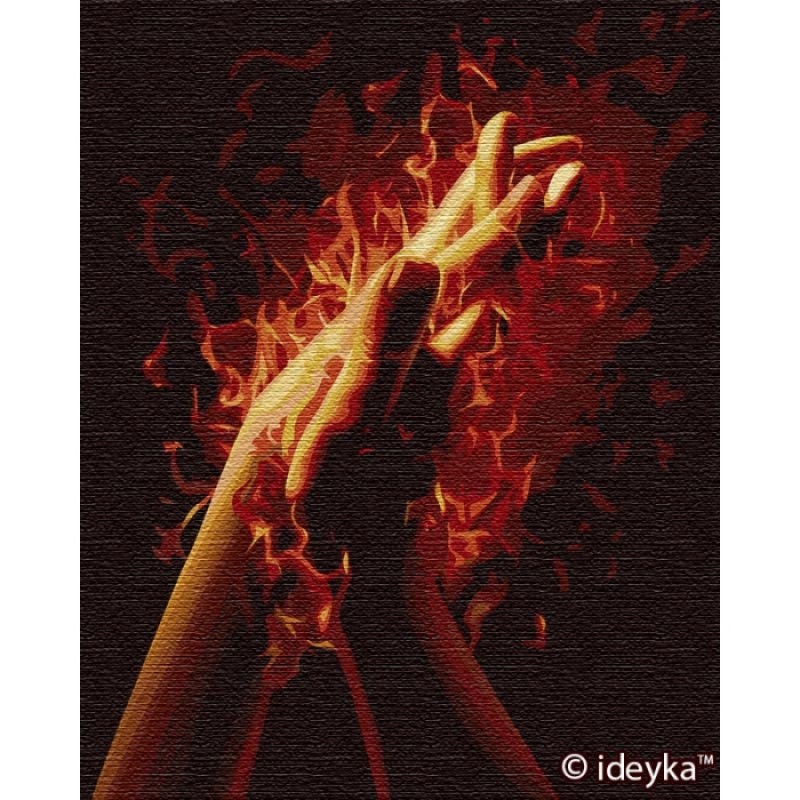 

Картина по номерам "Огонь между нами 2" 40 * 50см KHO4776